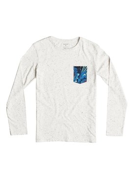 quiksilver, Loose Change - Tee-Shirt à manches longues, SNOW WHITE (wbk0) Loose Change - Long Sleeve T-Shirt EQBKT03081