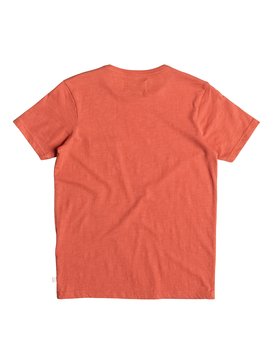 quiksilver, Slubstitution - T Shirt col rond, BURNT SIENNA (nmh0) Slubstitution - T-Shirt EQBKT03111