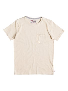 quiksilver, Slubstitution - T Shirt col rond, BIRCH (wdw0) Slubstitution - T-Shirt EQBKT03111