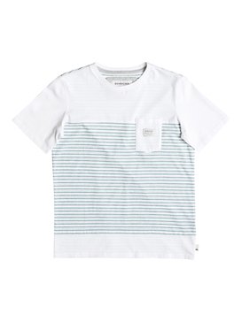 quiksilver, Full Tide - Maglietta con tasca, WHITE (wbb0) Full Tide - Pocket T-Shirt EQBKT03119