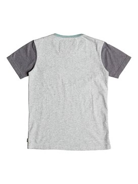 quiksilver, Baysic - Maglietta con tasca, GLACIER GRAY (sey0) Baysic - Pocket T-Shirt EQBKT03120