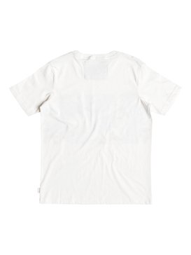 quiksilver, Faded Time - Maglietta con tasca, SNOW WHITE (wbk0) Faded Time - Pocket T-Shirt EQBKT03124