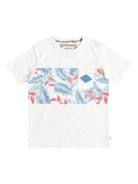 quiksilver, Faded Time - Maglietta con tasca, SNOW WHITE (wbk0) Faded Time - Pocket T-Shirt EQBKT03124