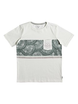 quiksilver, Tokanui - T Shirt col rond, SNOW WHITE (wbk0) Tokanui - T-Shirt EQBKT03135
