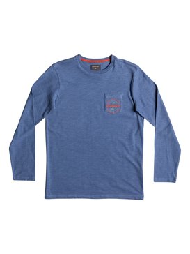 quiksilver, Piu Piu - T Shirt à manches longues, DARK DENIM (brq0) Piu Piu - Long Sleeve T-Shirt EQBKT03139