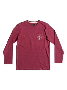 quiksilver, Piu Piu - T Shirt à manches longues, POMEGRANATE (rzg0) Piu Piu - Long Sleeve T-Shirt EQBKT03139