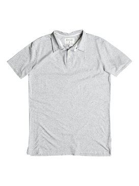 quiksilver, Boy's 8-16 Everyday Sun Cruise Polo Shirt, LIGHT GREY HEATHER (sgrh) EVERYDAY SUN CRUISE YOUTH EQBKT03143