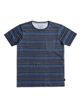 quiksilver, Bayo - Camiseta con Bolsillo, BLUE NIGHT BAYO (btk6) Bayo - Pocket T-Shirt EQBKT03174