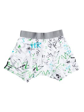 quiksilver, Boxer Poster - Boxer, BP HIELINE WHITE (wbb7) Boxer Poster - Boxer Briefs EQBLW03008