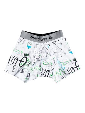 quiksilver, Boxer Poster - Boxer, BP HIELINE WHITE (wbb7) Boxer Poster - Boxer Briefs EQBLW03008