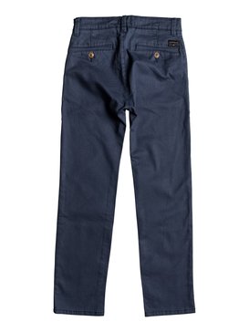 quiksilver, Krandy - Pantalon chino, NAVY BLAZER (byj0) Krandy - Chinos EQBNP03045