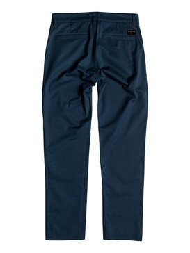 quiksilver, Boy's 8-16 Everyday Union Chinos, NAVY BLAZER (byj0) Nios 8-16 Pants Tipo Chino Everyday Union EQBNP03048