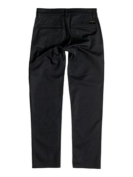 quiksilver, Boy's 8-16 Everyday Union Chinos, BLACK (kvj0) Nios 8-16 Pants Tipo Chino Everyday Union EQBNP03048