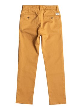 quiksilver, Krandy - Pantalon chino, GOLDEN OAK (nmv0) Krandy - Chino Pants EQBNP03054