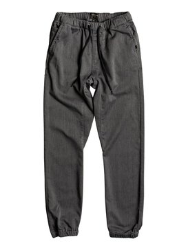 quiksilver, Fonic - Pantalon de jogging, DARK GREY HEATHER (ktfh) Fonic - Joggers EQBNP03060