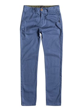 quiksilver, Krandy - Pantalon chino, DARK DENIM (brq0) Krandy - Chinos EQBNP03061