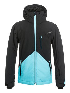quiksilver, Mission Colorblock - Veste de snow, BLACK (kvj0) Mission Colorblock - Snow Jacket EQBTJ03035