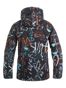 quiksilver, Mission Printed - Veste de snow, HIELINE BLUE (bgz7) Mission Printed - Snow Jacket EQBTJ03037