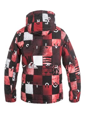 quiksilver, Mission Printed - Veste de snow, CHAKALAPAKI POMEGRANATE (rzg9) Mission Printed - Snow Jacket EQBTJ03037