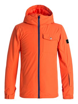 quiksilver, Mission - Veste de snow, MANDARIN RED (nms0) Mission - Snow Jacket EQBTJ03060