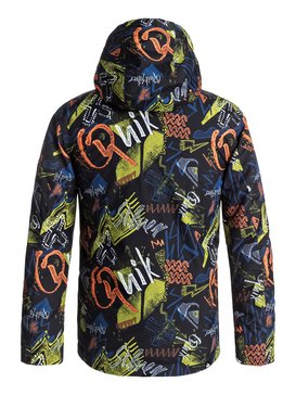 quiksilver, Mission - Veste de snow, BLACK THUNDERBOLT KIDS (kvj2) Mission - Snow Jacket EQBTJ03061