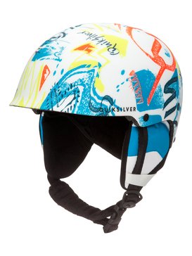 quiksilver, Empire - Casque de snowboard/ski, WHITE YOUTH THUNDERBOLTS (wbk1) Empire - Snowboard/Ski Helmet EQBTL03004