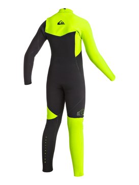 quiksilver, Highline Zipperless 3/2mm - Traje De Surf Integral Sin Cremallera, SAFTEY YELLOW (ggp0) Highline Zipperless 3/2mm - Zipperless Full Wetsuit EQBW103004