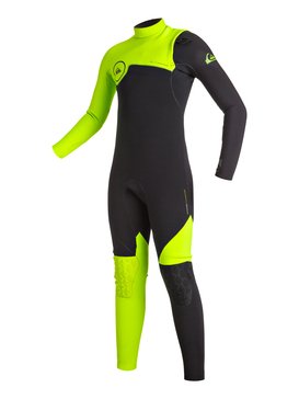 quiksilver, Highline Zipperless 3/2mm - Traje De Surf Integral Sin Cremallera, SAFTEY YELLOW (ggp0) Highline Zipperless 3/2mm - Zipperless Full Wetsuit EQBW103004