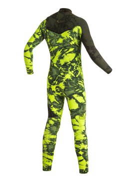 quiksilver, Highline Zipperless 3/2mm - Traje De Surf Integral Sin Cremallera, GREEN FLASH (gjs0) Highline Zipperless 3/2mm - Zipperless Full Wetsuit EQBW103005