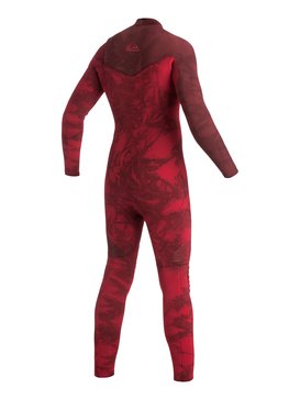 quiksilver, Highline Zipperless 3/2mm - Traje De Surf Integral Sin Cremallera, RACING RED (rqr0) Highline Zipperless 3/2mm - Zipperless Full Wetsuit EQBW103005