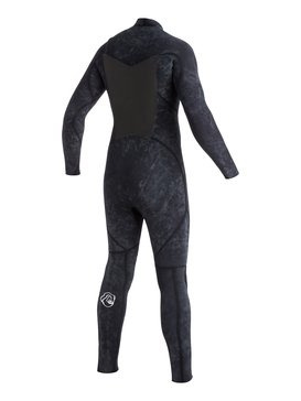 quiksilver, High Dye 3/2mm - Traje De Surf Integral Con Cremallera En El Pecho, BLACK (kvj0) High Dye 3/2mm - Chest Zip Full Wetsuit EQBW103006