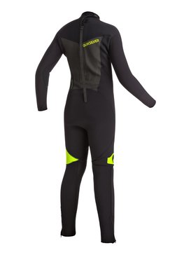 quiksilver, Syncro 5/4/3mm - Combinaison de surf intégrale zip dans le dos, BLACK (kvj0) Syncro 5/4/3mm - Back Zip Full Wetsuit EQBW103009