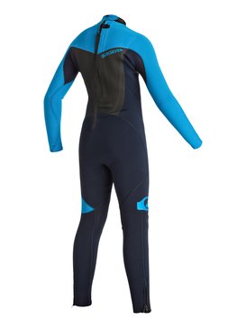 quiksilver, Syncro 3/2mm - Traje De Surf Integral Con Cremallera Trasera, NAVY BLAZER (byj0) Syncro 3/2mm - Back Zip Full Wetsuit EQBW103013