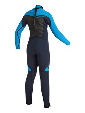 quiksilver, Syncro 3/2mm - Combinaison de surf intégrale zip dans le dos, NAVY BLAZER (byj0) Syncro 3/2mm - Back Zip Full Wetsuit EQBW103016