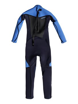 quiksilver, Syncro 3/2mm - Traje De Surf Integral Con Cremallera Trasera, NAVY BLAZER (byj0) Syncro 3/2mm - Back Zip Full Wetsuit EQBW103018