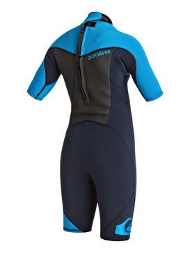 quiksilver, Syncro 2/2mm - Traje De Surf Primavera Con Cremallera Trasera, NAVY BLAZER (byj0) Syncro 2/2mm - Back Zip Springsuit EQBW503002