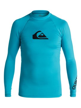 quiksilver, All Time - Rash Vest met lange mouwen UV-bescherming, BLUE DANUBE (bms0) All Time - Long Sleeve UPF 50 Rash Vest EQBWR03007
