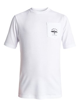 quiksilver, Bubble Amphibian - Lycra De Manga Corta protección UV, WHITE (wbb0) Bubble Amphibian - Short Sleeve UPF 50 Rash Vest EQBWR03043
