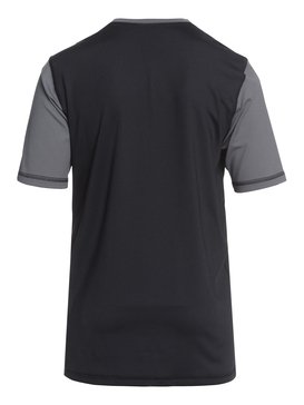 quiksilver, Colour Blocked - Camiseta de Surf Anfibia con Protección Solar UPF 50, BLACK (kvj0) Colour Blocked - Amphibian UPF 50 Surf T-Shirt EQBWR03046