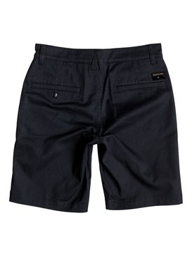 quiksilver, Boy's 8-16 Everyday Union Stretch Chino Shorts, BLACK (kvj0) Everyday Union Stretch 17" - Chino Shorts EQBWS03125