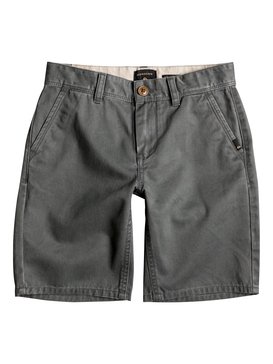 quiksilver, Everyday - Short en sergé, DARK SHADOW (krp0) Everyday - Chino Shorts EQBWS03156