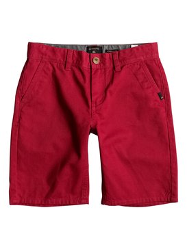 quiksilver, Everyday - Short en sergé, CHILI PEPPER (rrd0) Everyday - Chino Shorts EQBWS03156