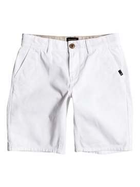 quiksilver, Everyday - Short en sergé, WHITE (wbb0) Everyday - Chino Shorts EQBWS03156