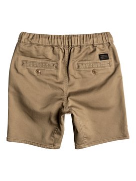 quiksilver, Fonic - Short en sergé, ELMWOOD (tmp0) Fonic - Chino Shorts EQBWS03162