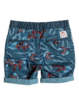 quiksilver, Paradise Point - Short en sergé, INDIAN TEAL (bqk0) Paradise Point - Chino Shorts EQBWS03166