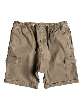 quiksilver, Sweet Melt Cargo - Pantalones Cortos Tipo Militar, LEAD GRAY (tmt0) Sweet Melt Cargo - Cargo Shorts EQBWS03168