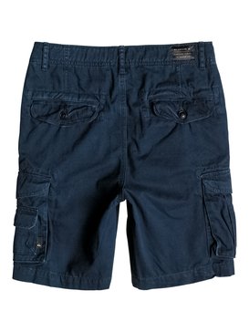 quiksilver, Crucial Battle - Pantalones Cortos Tipo Militar, NAVY BLAZER (byj0) Crucial Battle - Cargo Shorts EQBWS03189