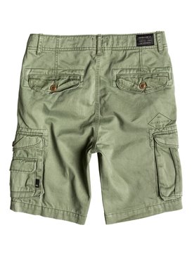quiksilver, Crucial Battle - Pantalones Cortos Tipo Militar, FOUR LEAF CLOVER (gph0) Crucial Battle - Cargo Shorts EQBWS03189