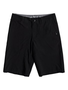 quiksilver, Niños Shorts Amphibian de 19" Union, BLACK (kvj0) UNION AMPHIBIAN YOUTH 19 EQBWS03211