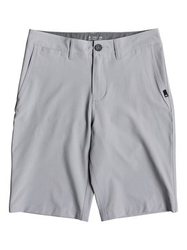 quiksilver, Boys 8 -16 Union 19" Amphibian Shorts, SLEET (szp0) UNION AMPHIBIAN YOUTH 19 EQBWS03236